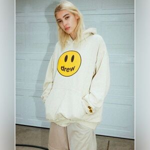 Drew House mascot hoodie — Cream